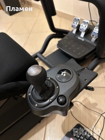 Logitech G29 , Волан , Педали и Скоростен лост за PC или PS, снимка 4 - Джойстици и геймпадове - 54754680