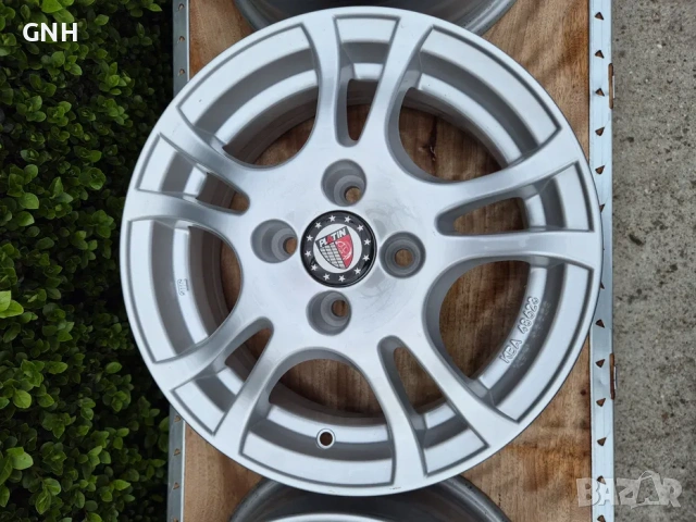 Джанти Anzio 14 цола 4х100 , 5.5j et40 Renault Vw Toyota Honda, снимка 4 - Гуми и джанти - 54450849