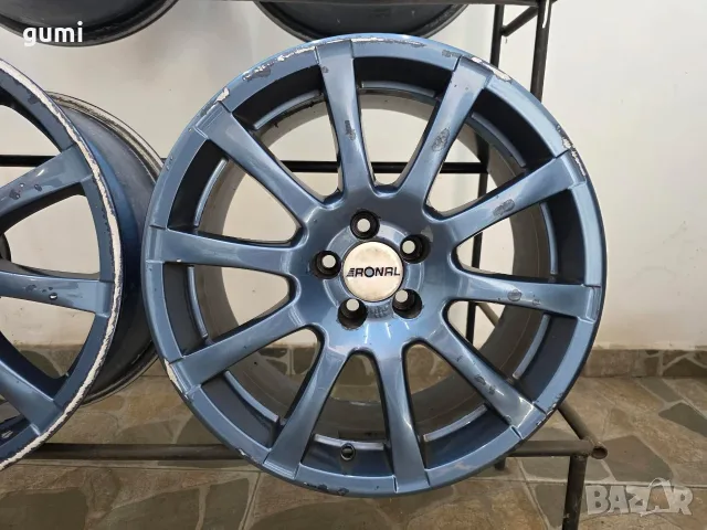 4бр 17ски джанти RONAL за AUDI, VW, SEAT 5х100мм A170946 , снимка 4 - Гуми и джанти - 55617119