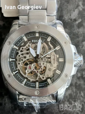 Нов масивен мъжки автоматичен часомник Fossil ME3081, снимка 2 - Мъжки - 55614890