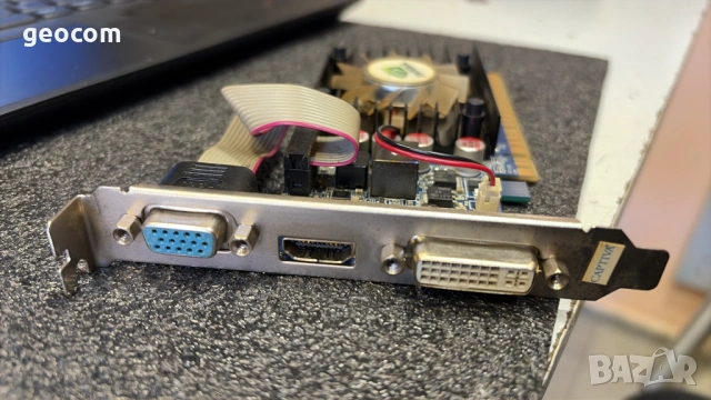 NVIDIA GeForce GT 520 (1GB DDR3,64-Bit,DVI,HDMI,D-SUB), снимка 3 - Видеокарти - 54409192