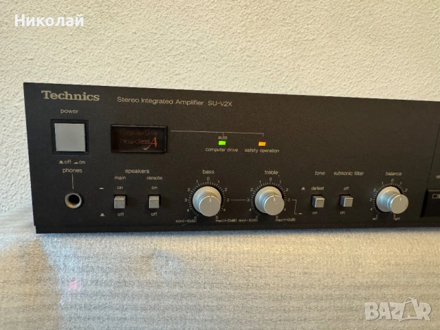 TECHNICS SU -V2X УСИЛВАТЕЛ , снимка 2 - Ресийвъри, усилватели, смесителни пултове - 54918129