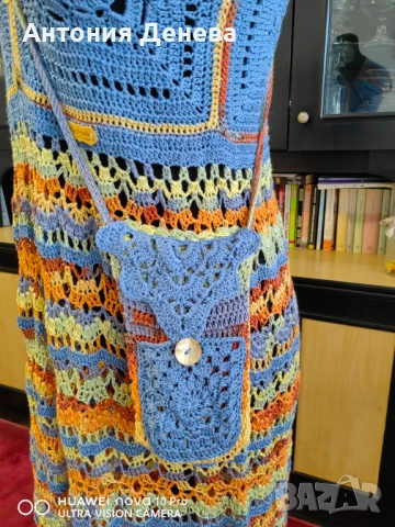 Лятна рокля изработена на една кука , снимка 8 - Рокли - 54325245