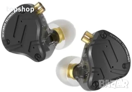 Чисто нови запечатани в целофан професионални слушалки IEM KZ ZS10 Pro X с микрофон ​ , снимка 2 - Слушалки и портативни колонки - 55382285