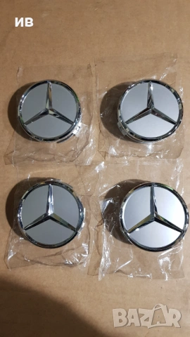 Нови Капачки за джанти 75 мм на Mercedes 