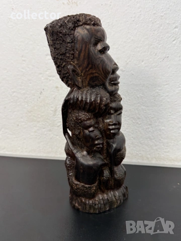 Африканско племенно изкуство - „Дървото на живота“ №8044, снимка 5 - Антикварни и старинни предмети - 54013378