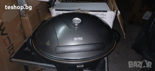 Електрическо барбекю First Austria FA-5350-1, 2400W, снимка 3 - Барбекюта - 54320192