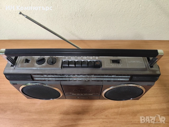 Продавам радиокасетофон Hitachi TRK-6880E, снимка 4 - Радиокасетофони, транзистори - 54335957