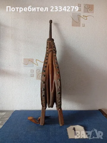 Стари духалки духала за камини, огнища в ковачници и златарство. , снимка 3 - Антикварни и старинни предмети - 39836228
