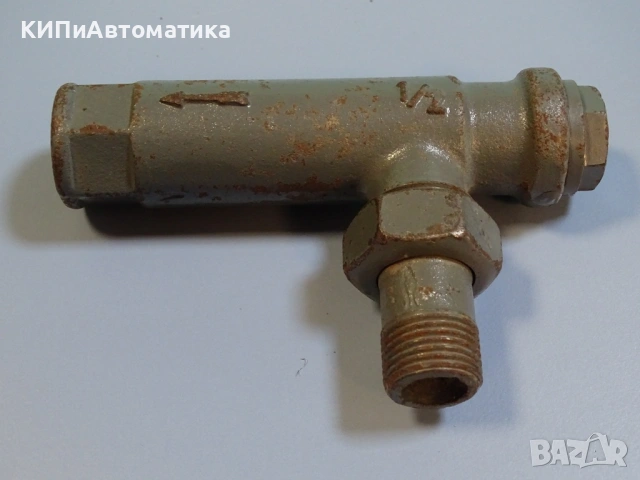 еднопосочен предпазен клапан Samson F3 G1/2 check valve, снимка 4 - Резервни части за машини - 54425585