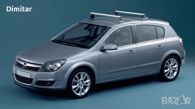 Opel Astra H Оригинален багажник за покрив (напречни греди, рейлинг, релси)