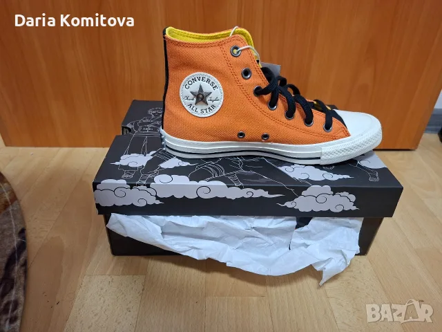 Кецове Converse x Naruto , снимка 2 - Кецове - 55499630