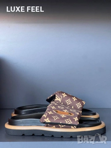 Louis Vuitton ⚜️Дамски Чехли 36-40н , снимка 3 - Чехли - 54901367