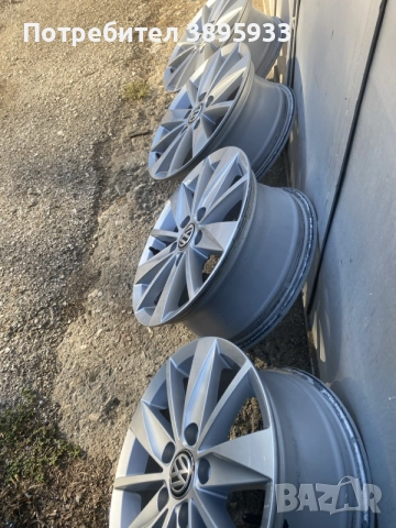 Оригинални джанти за VW Golf V VI VII , Caddy, Passat, Jetta, Touran, Audi, Skoda и др., снимка 5 - Гуми и джанти - 52854271