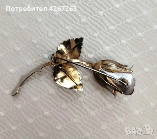 Giovanni дизайнерска триизмерна брошка роза, снимка 7 - Други - 55457133