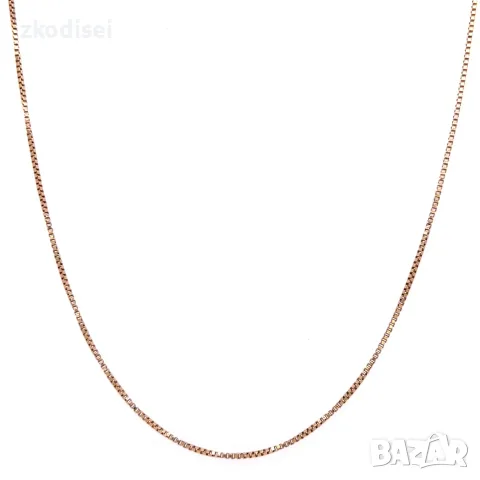 Златен синджир 2,30гр. 41,0см. 14кр. проба:585 модел:42469-2, снимка 2 - Колиета, медальони, синджири - 55587117