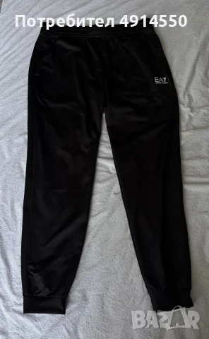 Оригинален мъжки анцуг EA7 Emporio Armani – XL / става и за L, снимка 4 - Спортни дрехи, екипи - 55612114