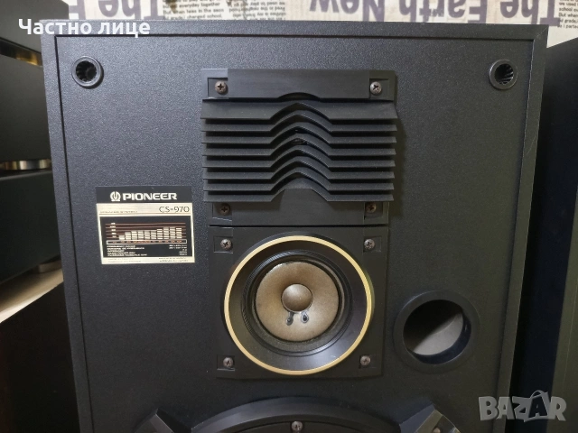 Трилентови Тонколони"Pioneer"CS-970, снимка 4 - Тонколони - 54145967