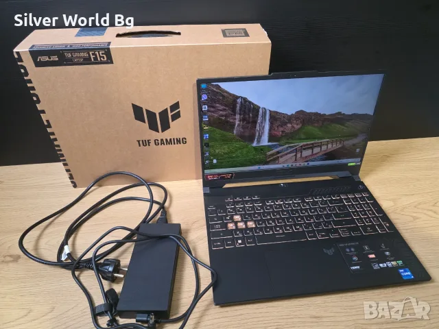 Лаптоп Asus TUF GAMING F15 -i7-12700H, RTX 4060, снимка 4 - Лаптопи за игри - 55388168