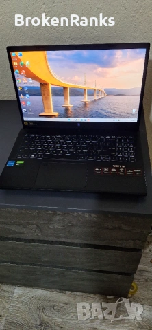 Продавам Геймърски лаптоп Acer Nitro V15 ANV15 15’6 RTX-4050 165Hz, снимка 4 - Лаптопи за игри - 54955429