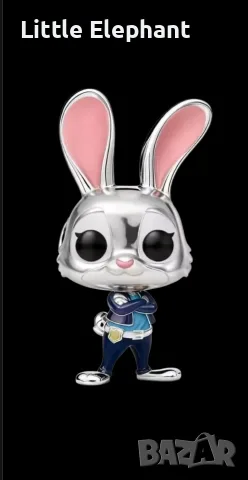 Колекционерска Фигурка Funko Pop! Disney Zootopia - Judy Hopps (Silver Chrome Edition)