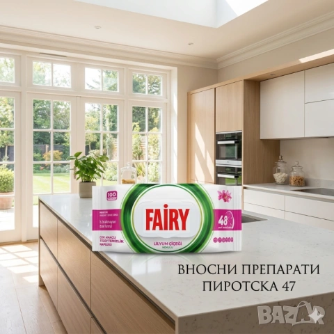 Fairy Power Wipes Lilyum Универсални почистващи кърпи Лилиум 100 бр.
