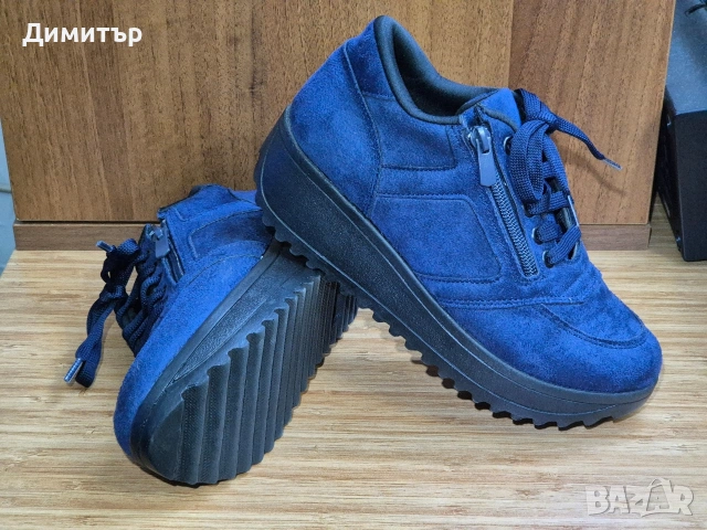 Дамски Анатомични Обувки ТЪМНО СИН 36