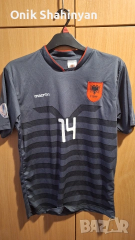 Тениска на Албания Euro 2016 #14 Таулент Джака 