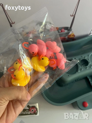 Музикална игра водни поточе - маса с въдица и патета, снимка 9 - Музикални играчки - 55059436