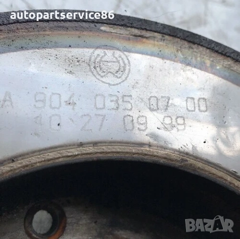 Шайба на колянов вал за Mercedes Atego (1998–2005) A9040350700, снимка 3 - Части - 55267188