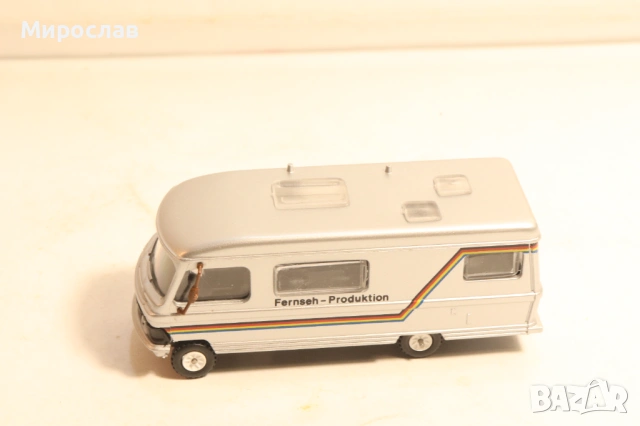 RIETZE H0 MERCEDES BENZ КЕМПЕР КАРАВАНА МОДЕЛ КОЛИЧКА, снимка 2 - Колекции - 54031038