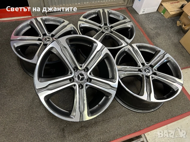Джанти 18 Оригинални Mercedes GLC S Klass E Klass W211 W212 W213 CLA C Klass GLA GLB Vito , снимка 3 - Гуми и джанти - 54912978