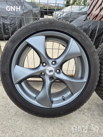 Джанти Aluett 18 цола 5х114.3 , 8j , et40 , 225/50/18 Honda Mazda Kia, снимка 2 - Гуми и джанти - 54583613