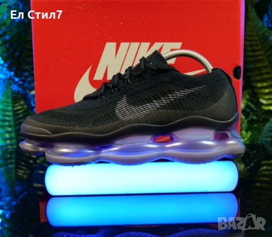 📌Nike Air Max Scorpion – Black/Oxygen Purple 36 37 38 39 40 41 42 43 44 45 Цена 102€ Еконт, снимка 4 - Маратонки - 54627371