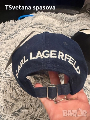 Шапка Karl lagerfeld , снимка 2 - Шапки - 54683802