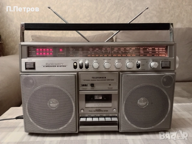 TELEFUNKEN CR-100 радиокасетофон 