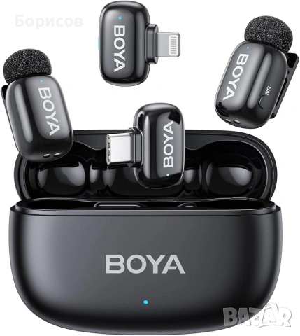 BOYA mini 2- безжична микрофонна система