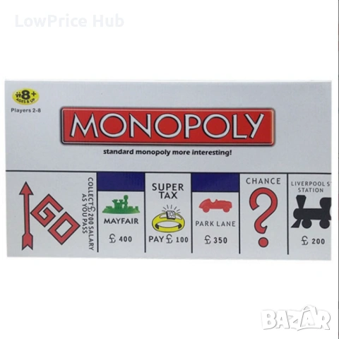 Забавна игра за цялото семейство Monopoly, снимка 5 - Образователни игри - 54893539