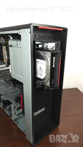 Мощна Работна Станция Lenovo ThinkStation P620 | Threadripper 16-Core | 128GB RAM | 2TB SSD + 4TB HD, снимка 12 - Работни компютри - 54583984