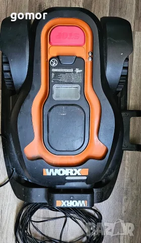 Роботизирана косачка WORX Landroid M WG791E.1 – до 1000 м², със зарядна станция, снимка 2 - Градинска техника - 55334504