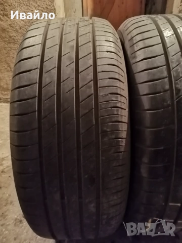 Продавам 2 броя летни гуми 215.50.17 на 1 сезон дот 2020 Goodyear , снимка 2 - Гуми и джанти - 54480583