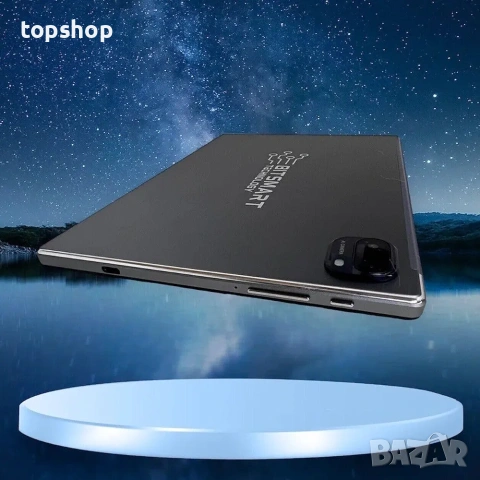 Нов Таблет лаптоп BITSMART 2в1 10.1 инча с клавиатура мишка калъф и слушалки Android 13 4G LTE  , снимка 7 - Таблети - 55235053