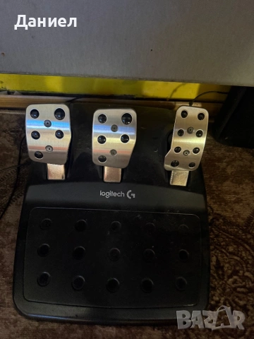 волан и педали logitech g29+shifter, снимка 4 - Джойстици и геймпадове - 54752143