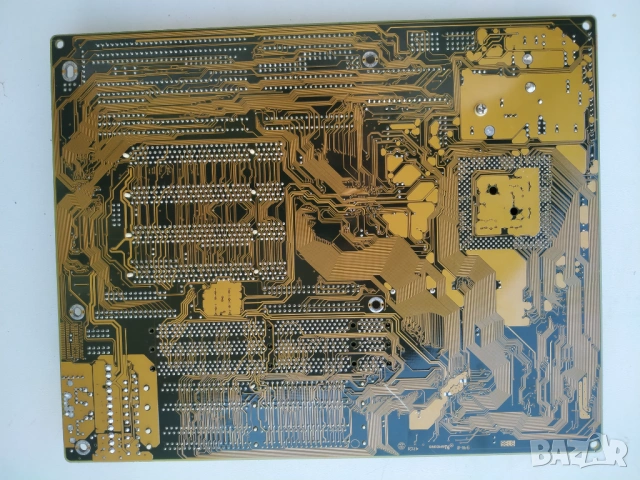 Ретро платка Soкet7 с процесор IBM Cyrix 6X86 PR 266, снимка 3 - Дънни платки - 54946644