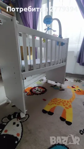 Дървено легло "cosleeping bed"