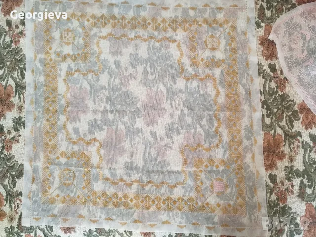 бродирани карета златен конец, , снимка 3 - Декорация за дома - 55562334