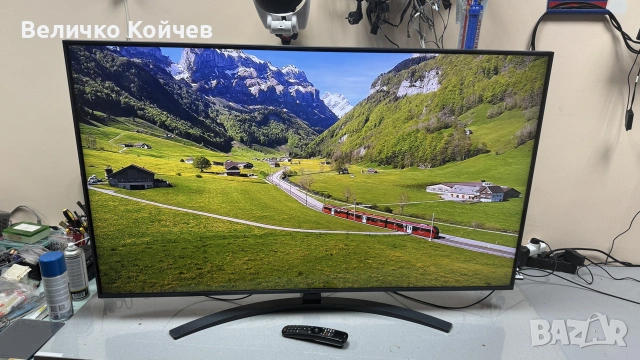 Смарт телевизор Lg 55" 4K,bluetooth voice assistant!, снимка 2 - Телевизори - 55204447