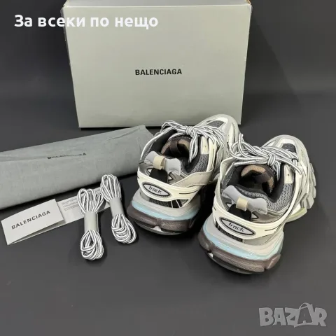 Balenciaga Track Sneaker "Grey/White" Унисекс👟Дамски Маратонки👟Мъжки Спортни Обувки Код ch82, снимка 2 - Маратонки - 55482264