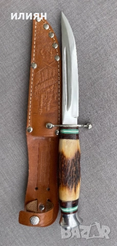 Нож solingen. Свети Хуберт. , снимка 4 - Ножове - 54311319