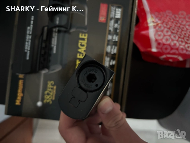 айрсофт/airsoft пистолет - Airsoft CO2 Baby Desert Eagle, снимка 5 - Въздушно оръжие - 55069125